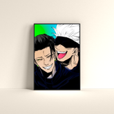 Gojo & Geto | Anime Poster Art